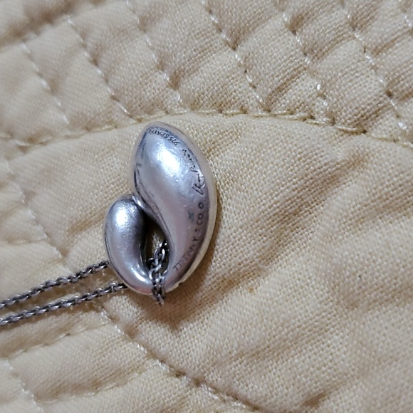 Tiffany and Co Double Teardrop Necklace - Picture 2 of 4